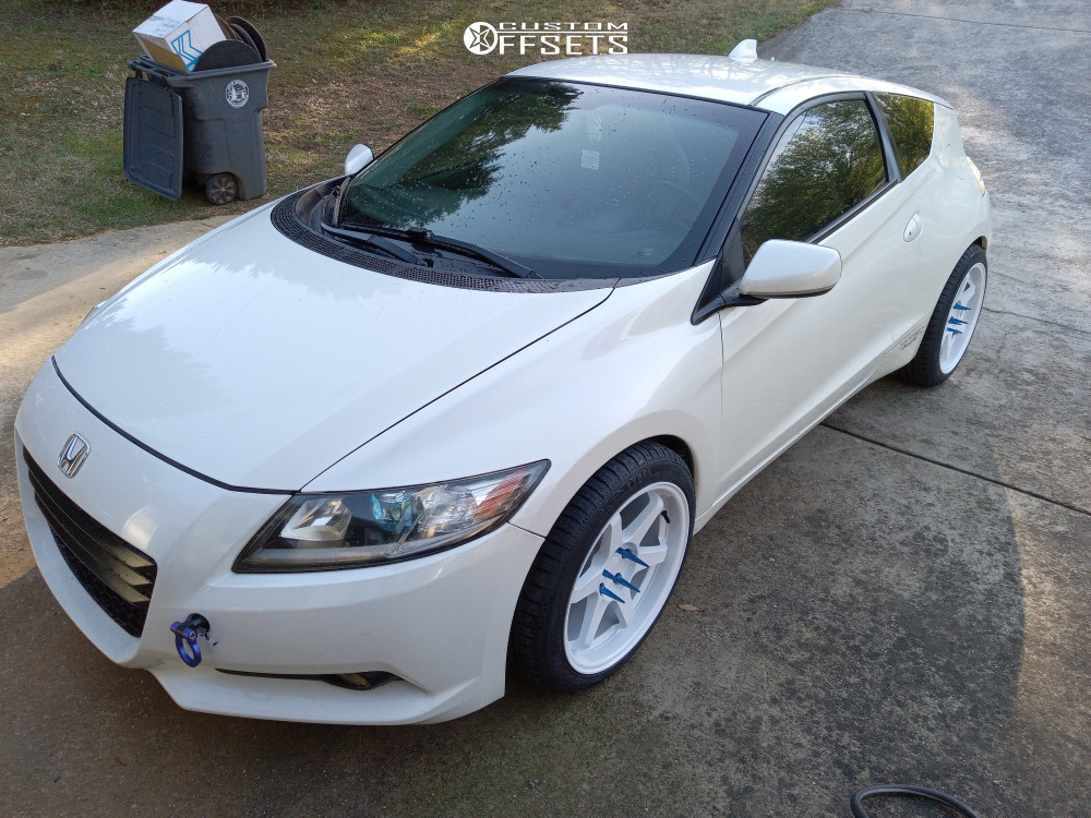 2011 Honda CR-Z with 18x9.5 20 ESR Sr07 and 245/40R18 Nokian Zline