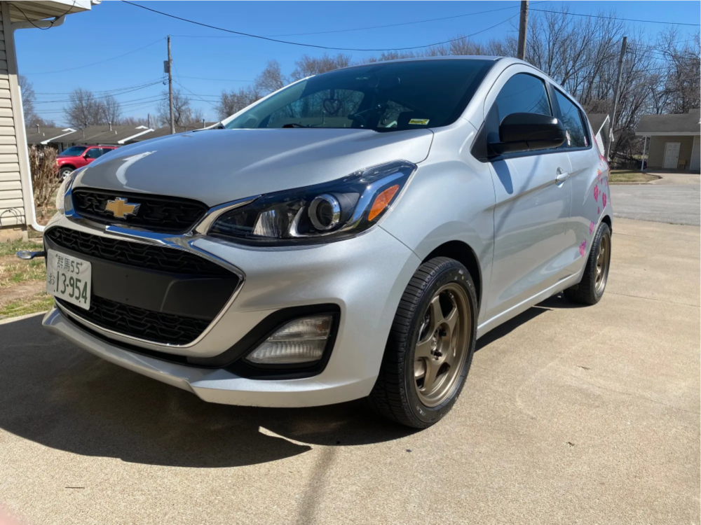 2019 Chevrolet Spark with 15x6.5 35 AVID1 AV8 and 195/55R15 Falken