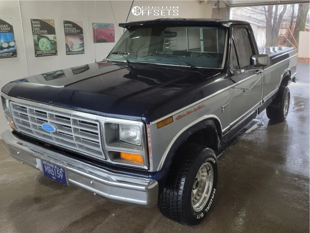 1984 Ford F-150 with 15x10 -47 Pro Comp 69 and 295/50R15 Cooper