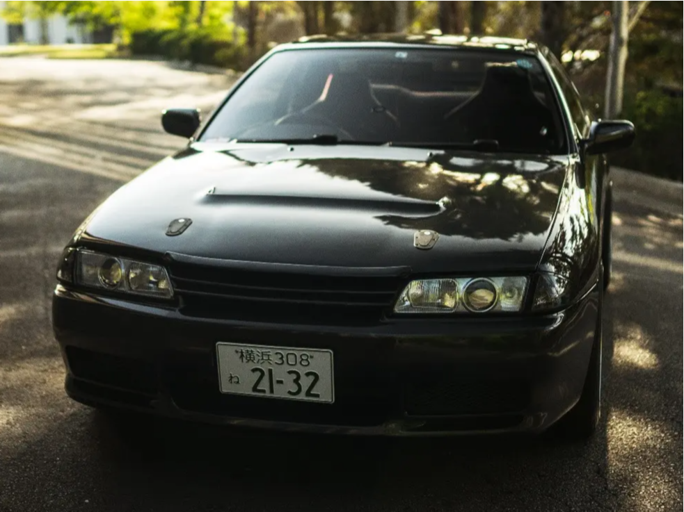 1990 Nissan Skyline with 17x9 22 Enkei Rpf1 and 245/40R17 Falken