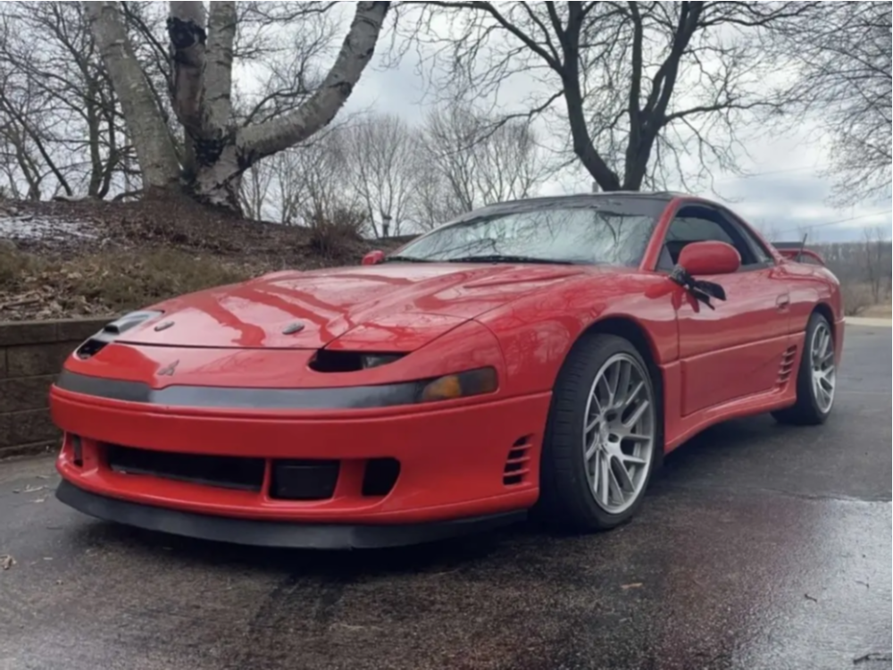 1993 Mitsubishi 3000GT with 18x9.5 35 Anovia Elder and 245/35R18