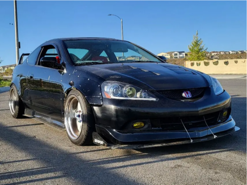 2003 Acura RSX with 17x9.5 0 Work Meister S1r and 235/40R17 Nitto