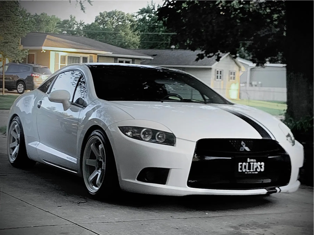 2012 Mitsubishi Eclipse with 18x9.5 24 AVID1 Av6 and 235/40R18