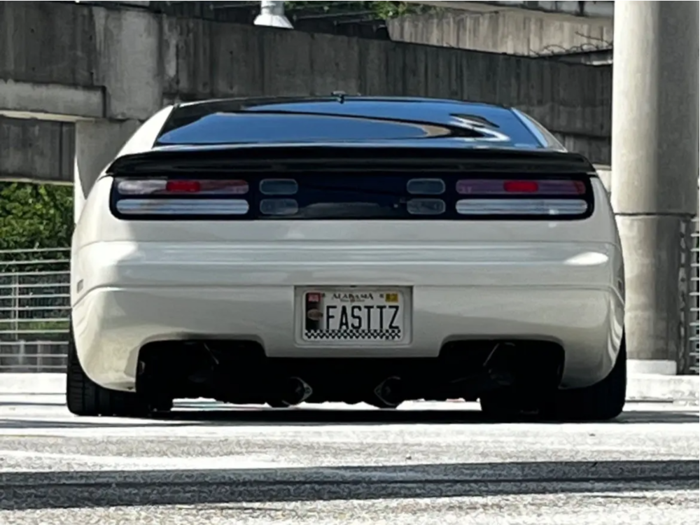 1993 Nissan 300ZX with 18x9.5 22 Desmond Regamaster Evo II and 265