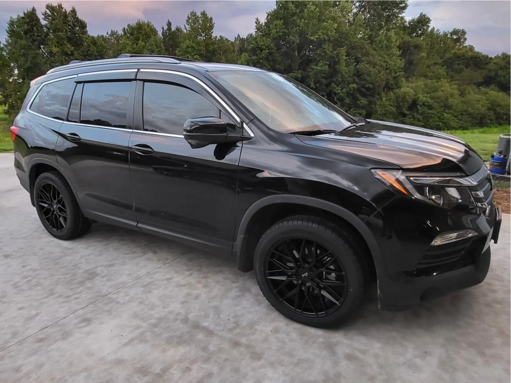 2018 Honda Pilot with 20x9 35 Niche Gamma and 265/45R20