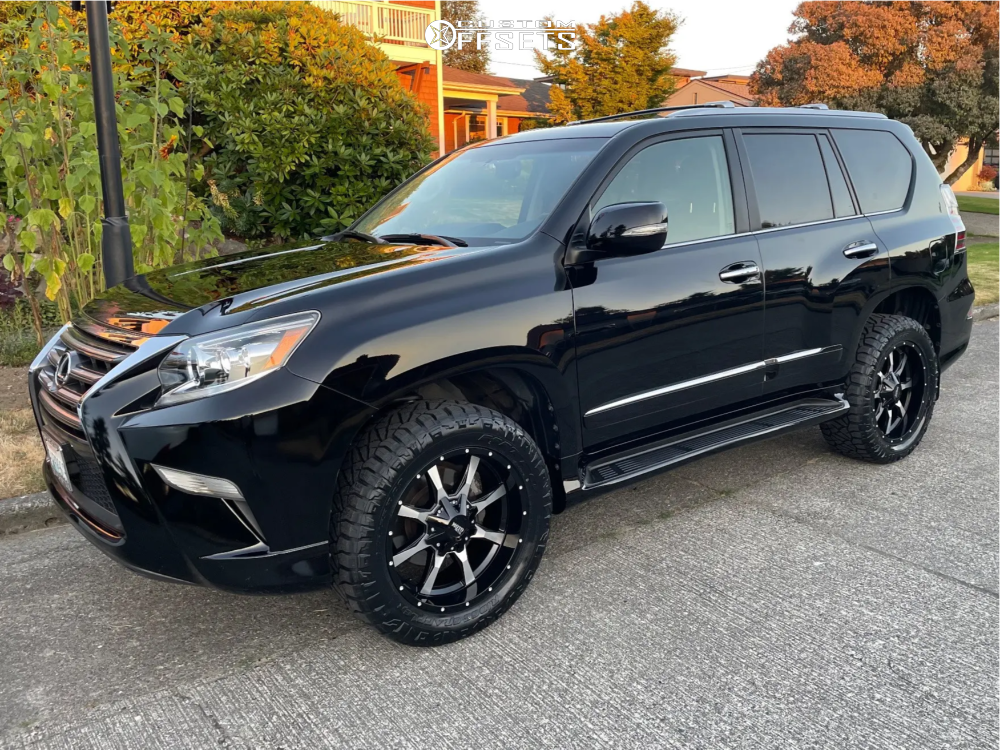 2018 Lexus GX460 with 20x9 0 Moto Metal Mo970 and 275/55R20 Nitto