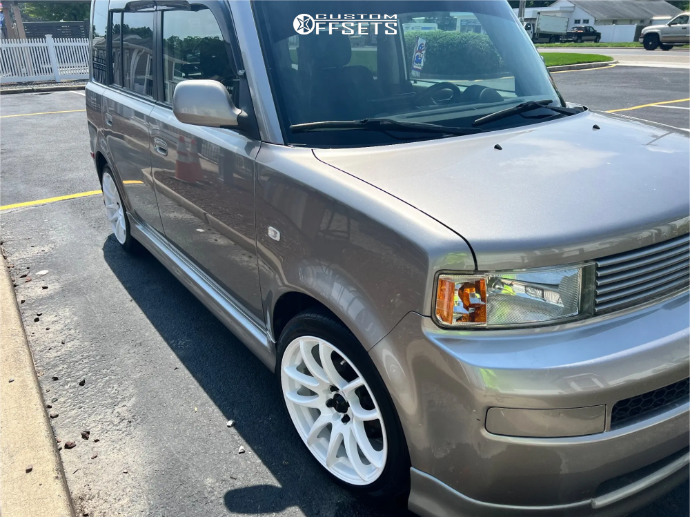 2005 Scion XB with 17x8 35 Vors Tr4 and 205/45R17 Hankook Ventus