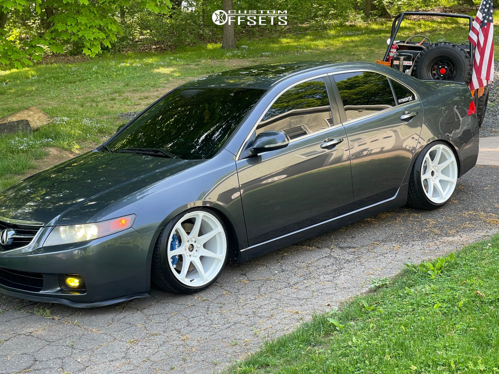 T.s.Xさん専用 2004 Acura TSX with 18x9.5 38 Motegi Mr154 and 215/40R18 Nankang