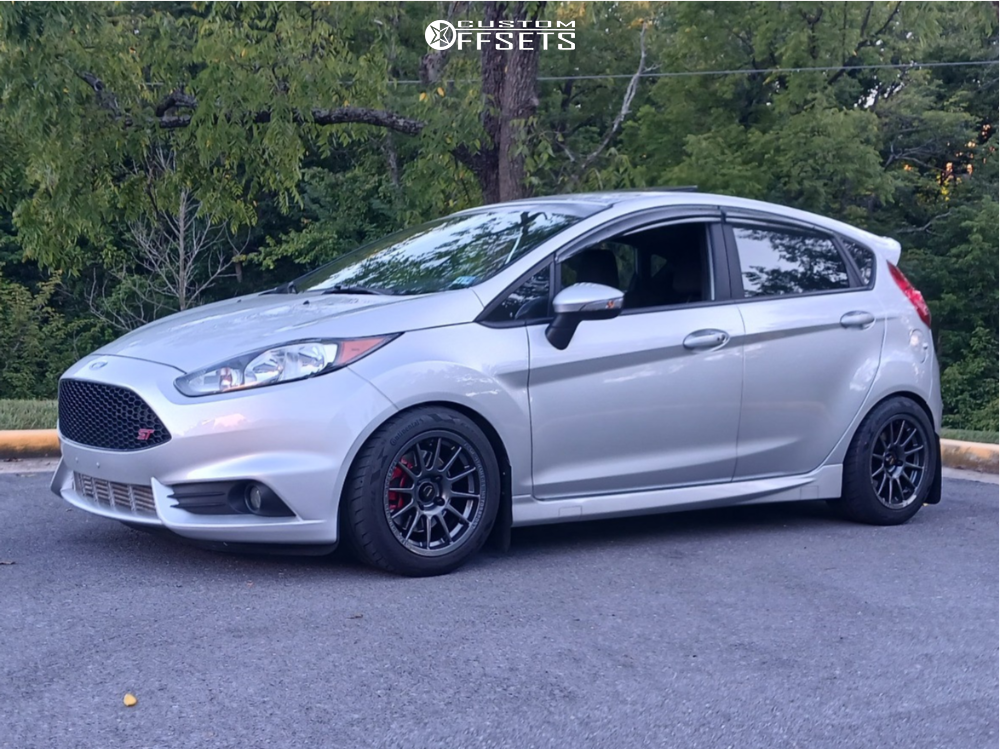 2015 Ford Fiesta with 15x8 25 Team Dynamics Pro Race 1.2 and 225