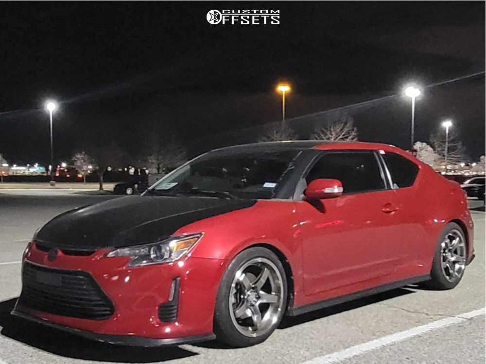 2016 Scion TC with 18x8.5 35 XXR 555 and 225/45R18 Sentury Uhp and