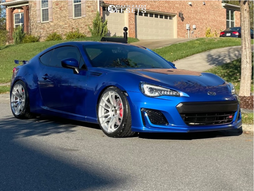 S.BB.Sページ 2017 Subaru BRZ with 18x9.5 22 Kansei Tandem and 225/40R18