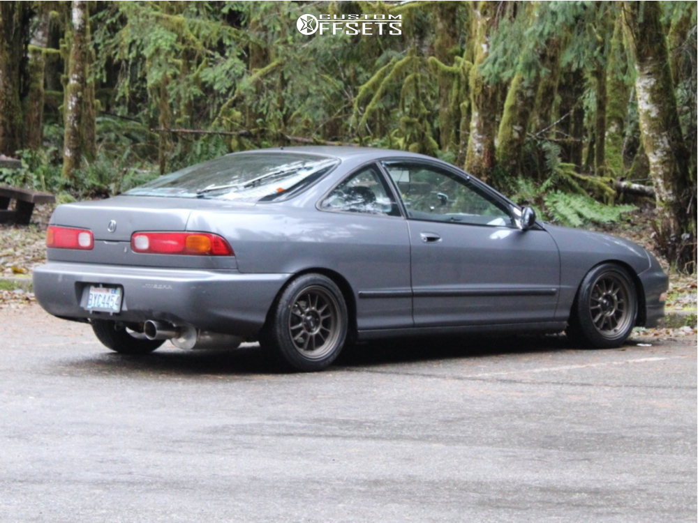 1994 Acura Integra with 15x7.5 35 Konig Hypergram and 195/50R15