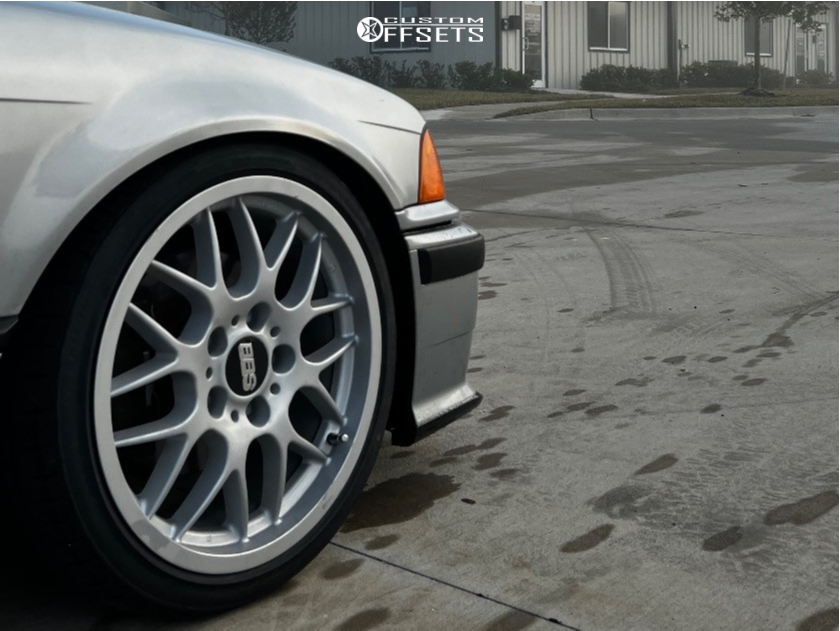 1997 BMW 328is with 17x8 38 BBS Rx and 205/40R17 Sailun Artezzo