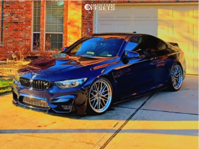 2018 BMW M4 with 20x9 35 XXR 571 and 265/30R20 Lexani Lx-twenty