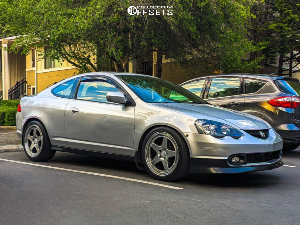 2002 Acura RSX with 18x8.5 35 Kansei Knp and 245/40R18 Goodtrip Gr
