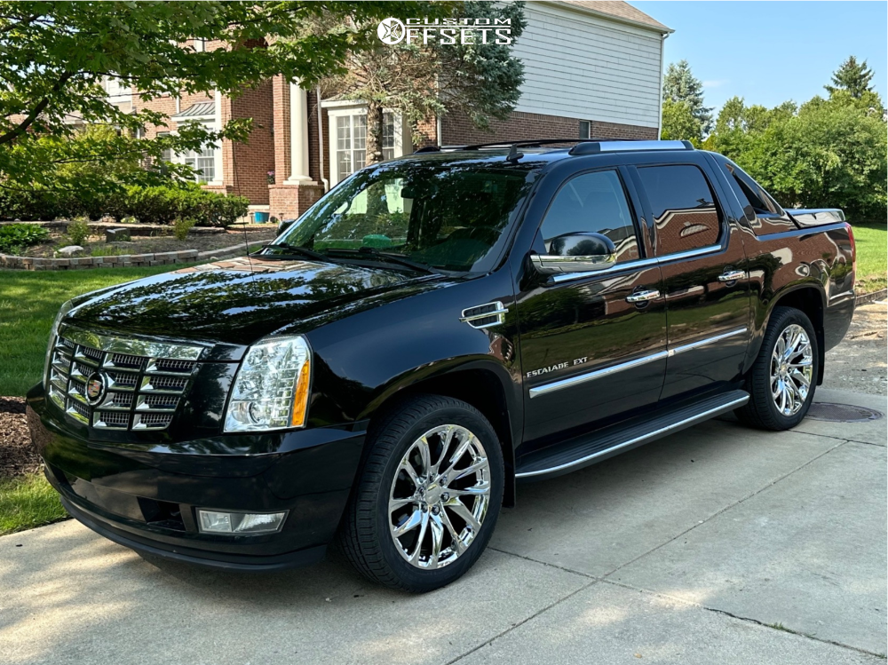 2013 Cadillac Escalade EXT with 22x9 28 Factory Reproductions Fr98