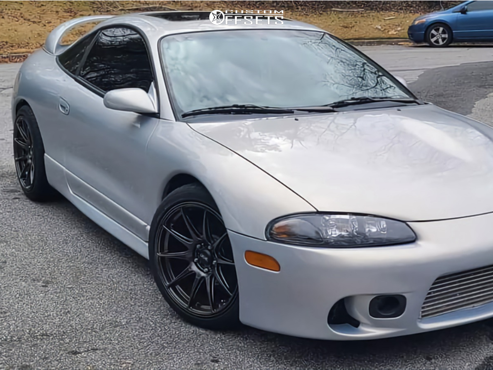 1998 Mitsubishi Eclipse with 18x8.75 35 XXR 527 and 225/40R18 1998 Mitsubishi Eclipse with 18x8.75 35 XXR 527 and 225/40R18