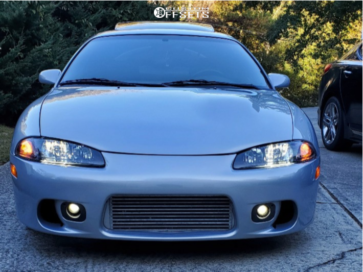 1998 Mitsubishi Eclipse with 18x8.75 35 XXR 527 and 225/40R18