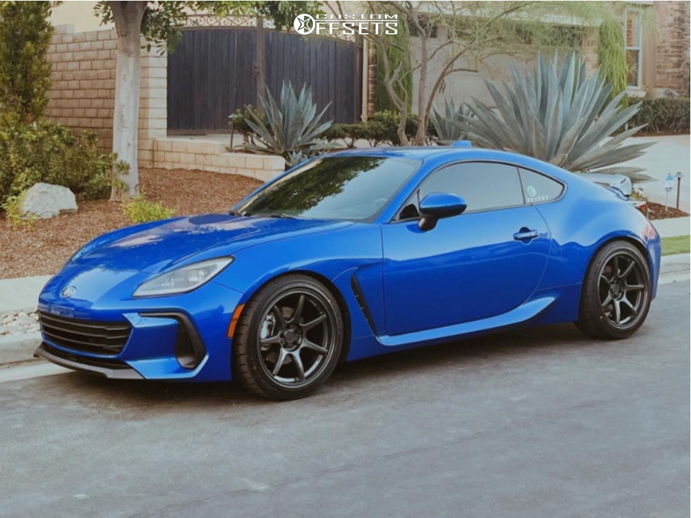 2023 Subaru BRZ with 18x8.5 35 Anovia Kano and 235/40R18 Falken