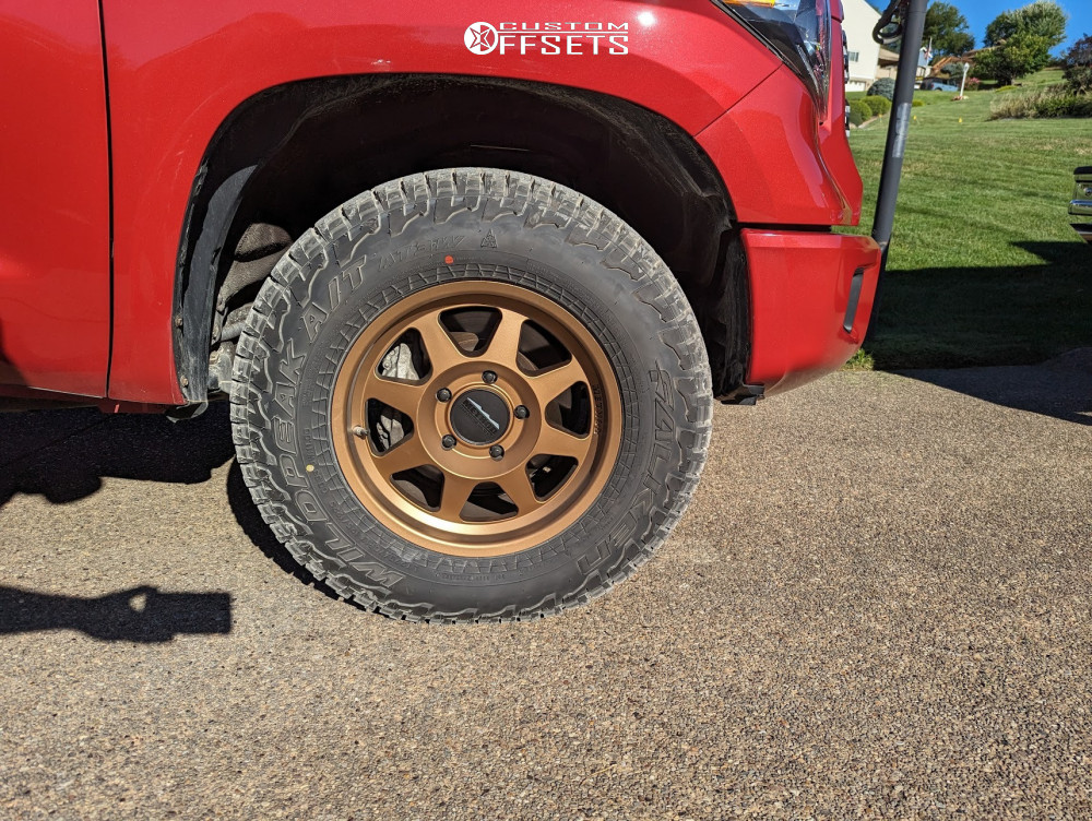 2020 Toyota Tundra with 18x9 25 Method Mr701 and 275/70R18 Falken