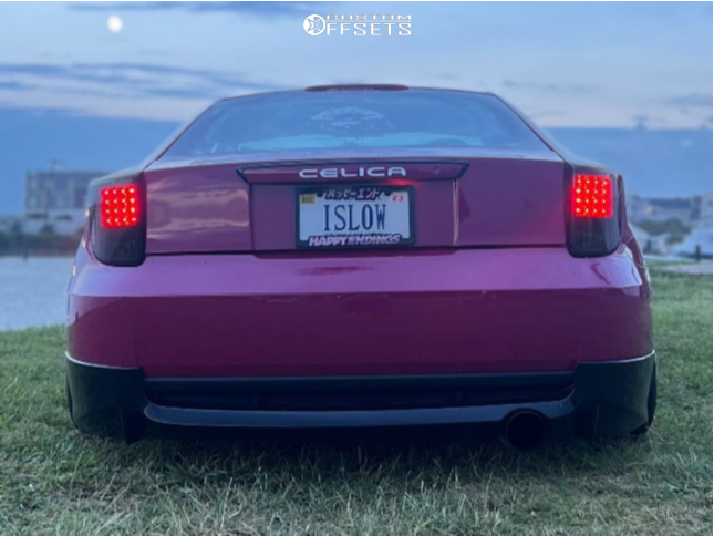 2003 Toyota Celica with 17x8.25 35 XXR 527 and 205/40R17 Toyo