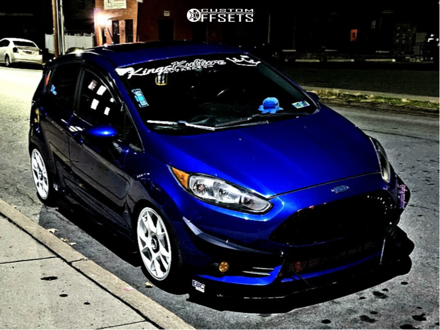 2014 Ford Fiesta with 17x7.5 42 Fifteen52 Comp and 205/45R17 Nitto