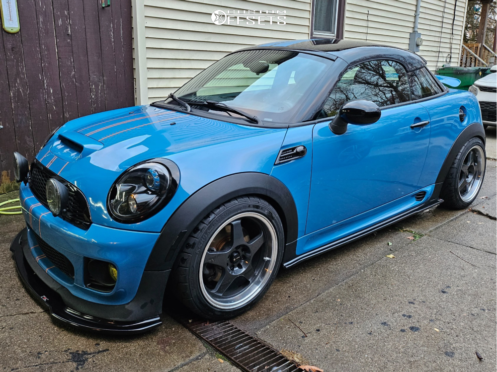 2013 Mini Cooper with 17x8 30 Vors Sp1 and 215/45R17 Kenda Kaiser