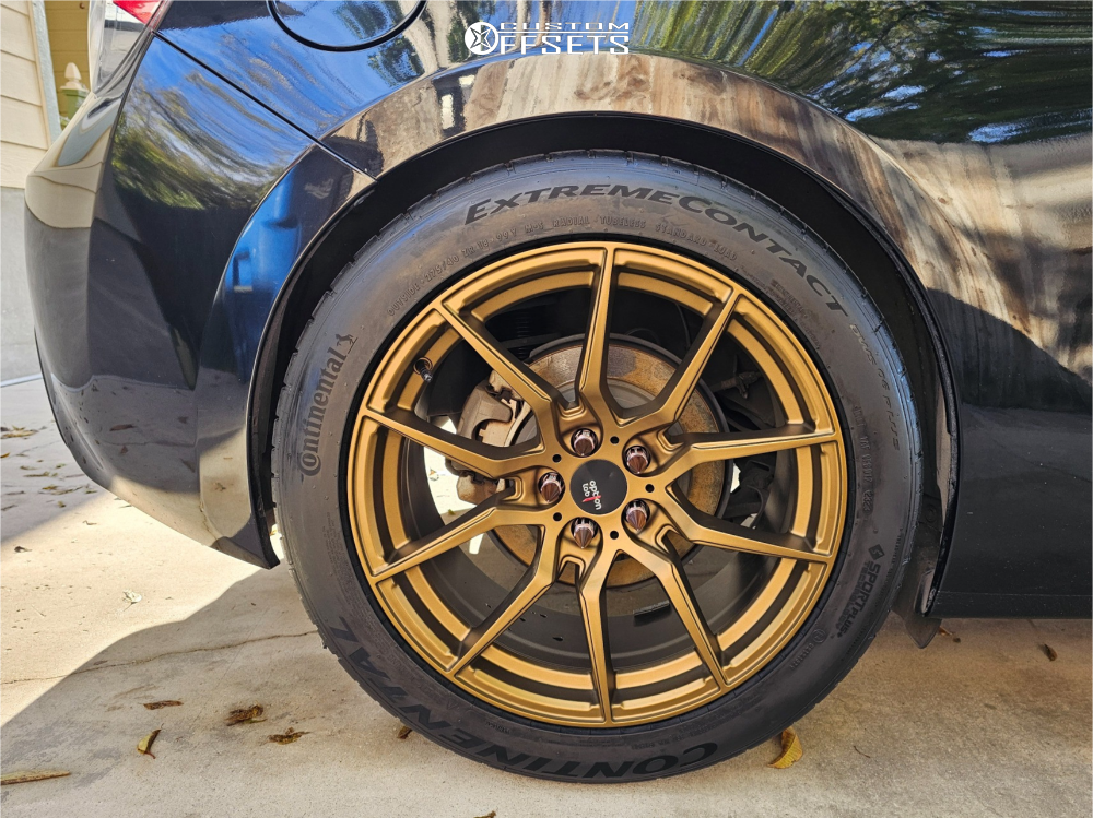 2015 Subaru BRZ with 18x9.5 35 Option Lab R716 and 275/40R18