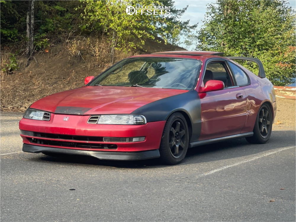 1993 Honda Prelude with 16x7 38 Focal X and 205/50R16 Falken Ziex