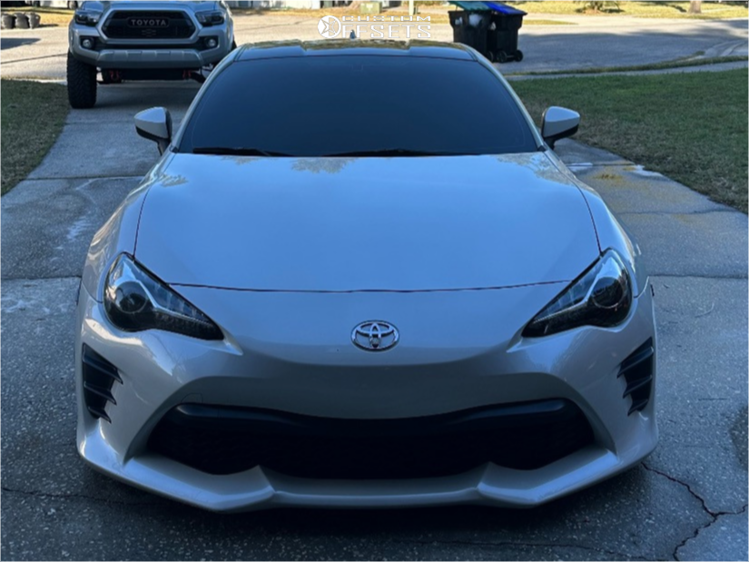 2017 Toyota 86 with 18x9.5 22 Kansei Astro and 215/35R18 Lexani