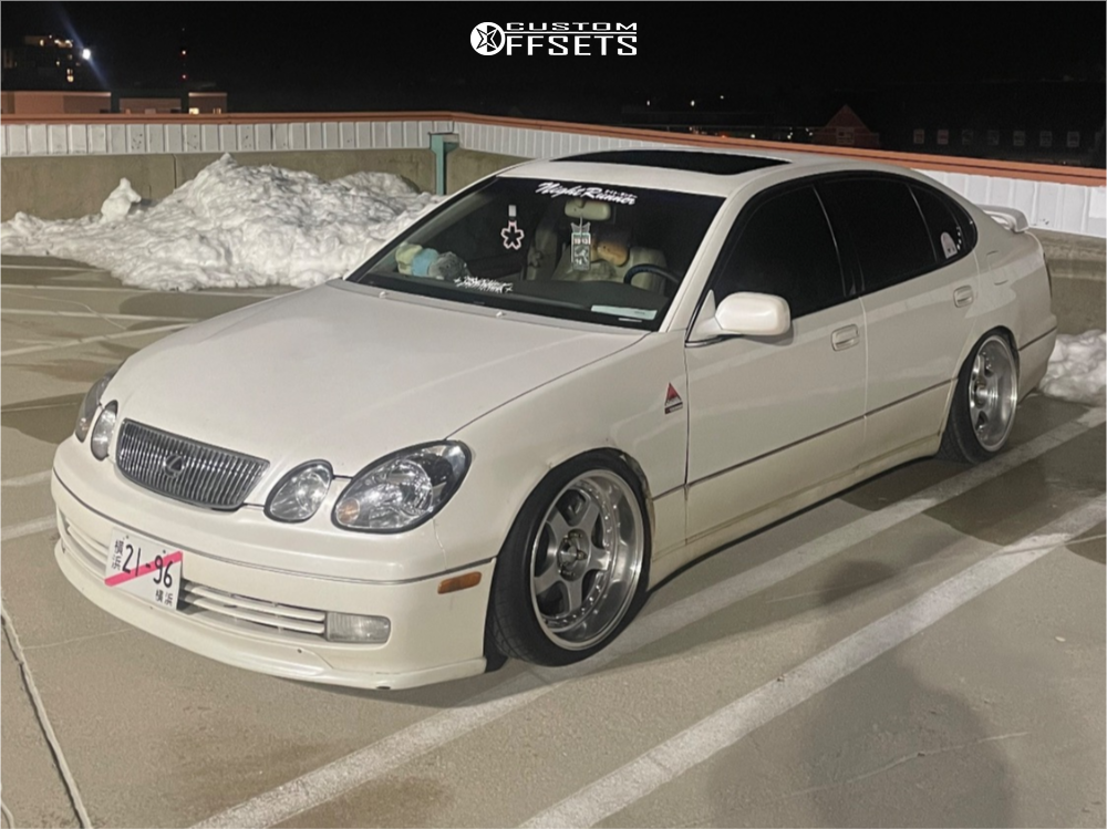 1998 Lexus GS300 with 18x10 15 Konig Ssm and 225/40R18 Vercelli