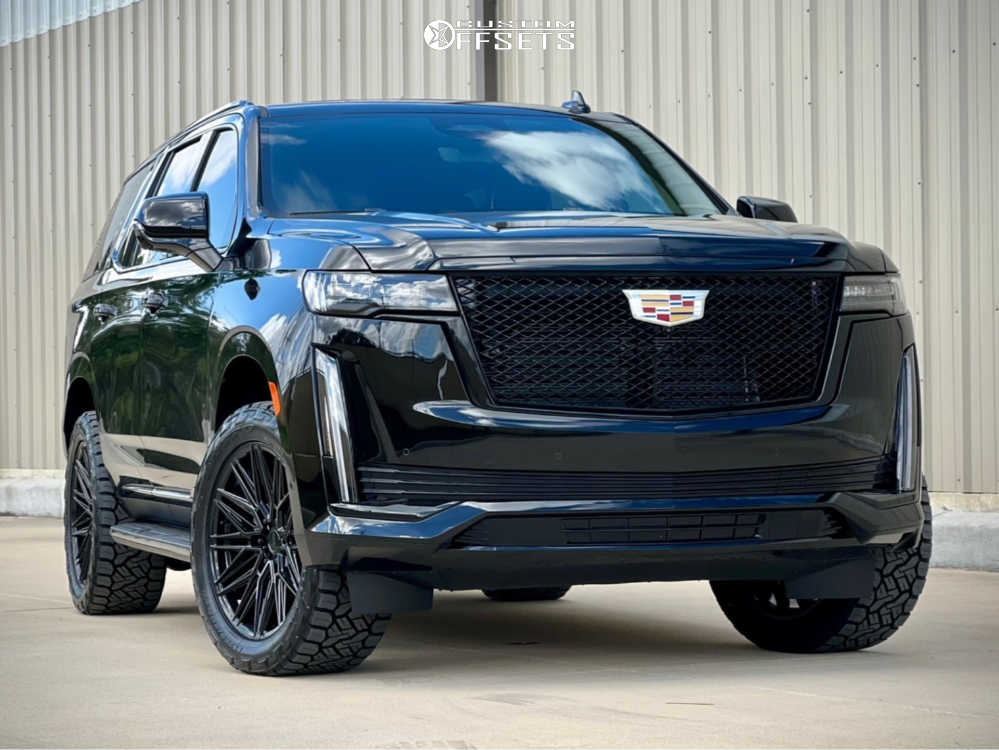 ESCALADE　2点セット 2022 Cadillac Escalade with 22x9.5 20 Vossen Hf6-5 and 285/50R22