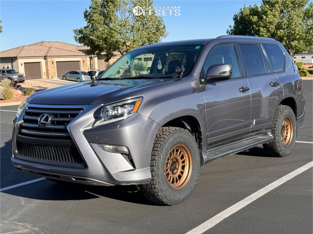 レクサス ホイール③ ミャート 2016 Lexus GX460 with 17x8.5 0 Method Mr318 and 265/70R17 Falken