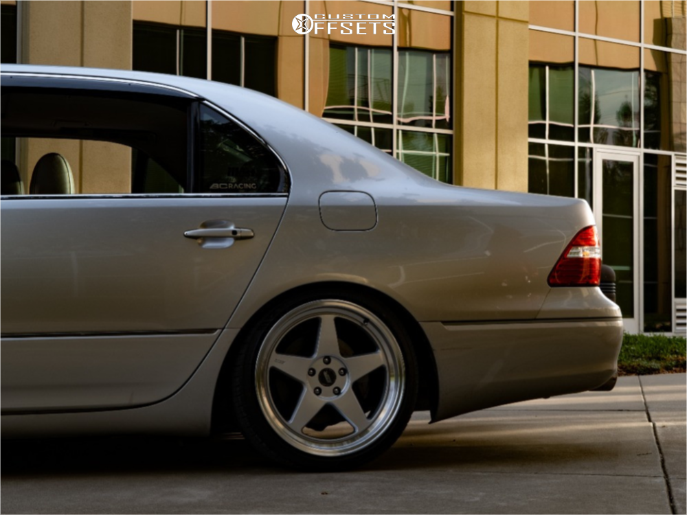 2005 Lexus LS430 with 19x9 20 ESR Cr5 and 235/35R19 Lexani Lx