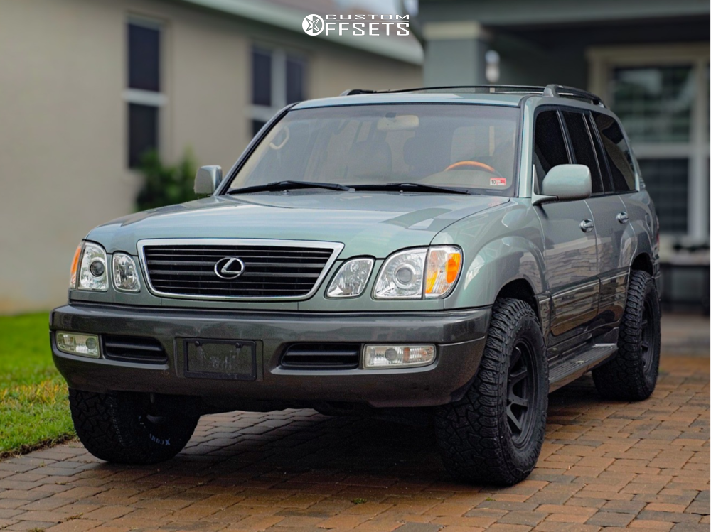 専用ページR17 2001 Lexus LX470 with 17x9 0 Vision Flow and 33/12.5R17 Gladiator