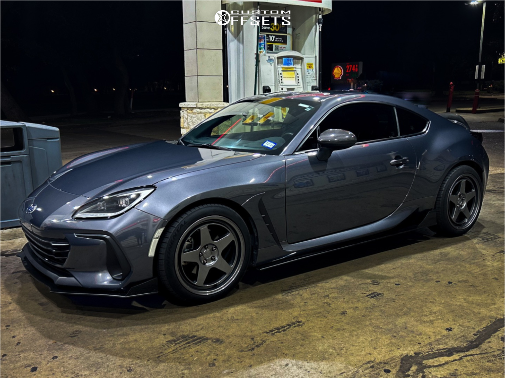 2023 Subaru BRZ with 18x8.5 35 Kansei Knp and 235/40R18