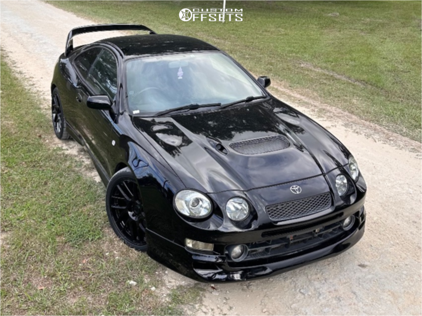 1998 Toyota Celica with 18x8.5 35 Anovia Elder and 245/35R18