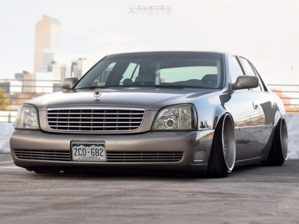 2002 Cadillac DeVille with 19x11 3 Wald Duchatelet and 225/40R19