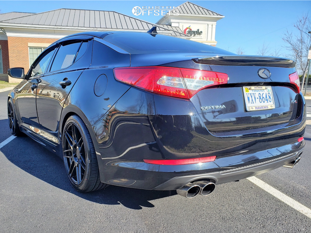 2013 Kia Optima Verde Reflex Bc Racing Custom Offsets