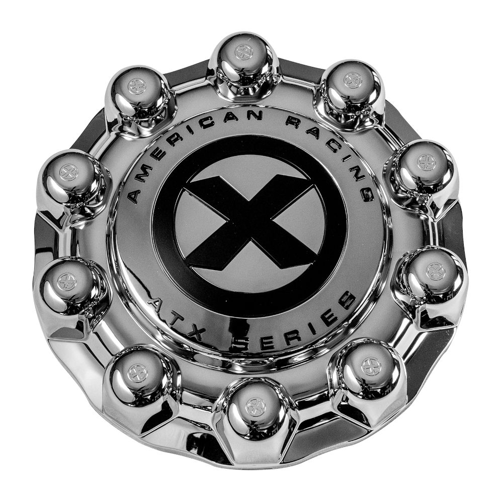 ATX Full Front Snap On Cap Cover Chrome