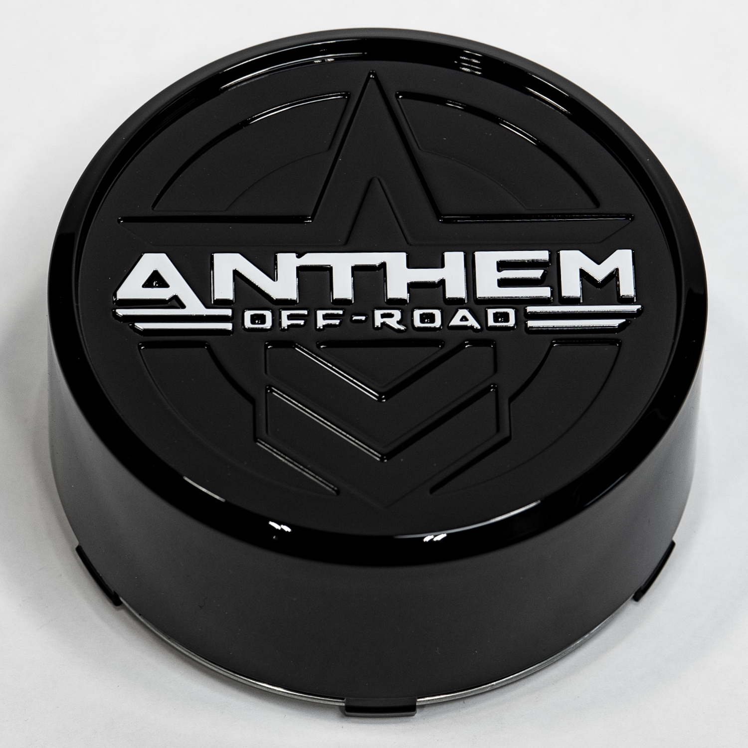 Anthem Talon/Turbine Gloss Black cap for 8 lugs