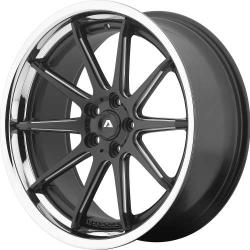 Adventus AVS-4  22x9 +35 - Black Milled