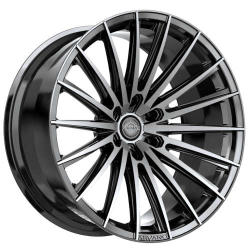 Arvano Geneva ART-2 22x9.5 +18 - Black Brushed Tint