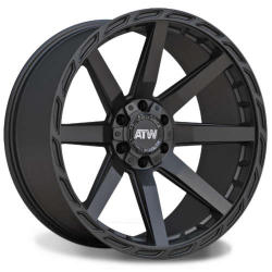 ATW Everglades  22x10 -18 - Satin Black