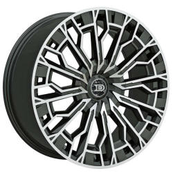 Drastic DS11  20x8.5 +35 - Black Machined