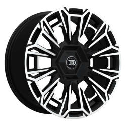 Drastic DS12  20x8.5 +35 - Black Machined