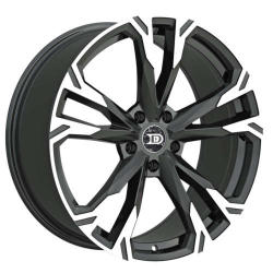 Drastic DS6  20x8.5 +35 - Black Machined