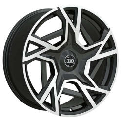 Drastic DS7  20x8.5 +35 - Black Machined
