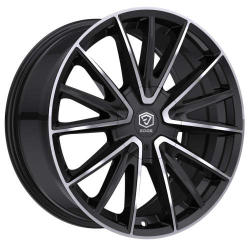 Edge Street 353 353MB 20x8.5 +40 - Black Machined