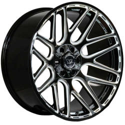 EVOK Evolution EV501  22x10 -19 - Black Milled